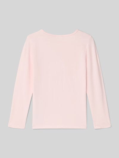 Produktfoto, Regular Fit Langarmshirt aus Baumwoll-Mix von s.Oliver RED LABEL, rosa, unifarben, lange Ärmel, Rundhals, glatte Webware