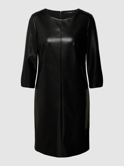 COMMA Minikleid in Leder-Optik Black 2