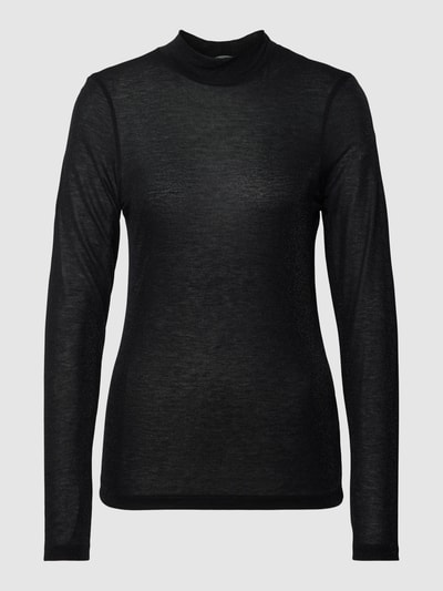 Drykorn Longsleeve mit Stehkragen Model 'FJOLA' Black 2