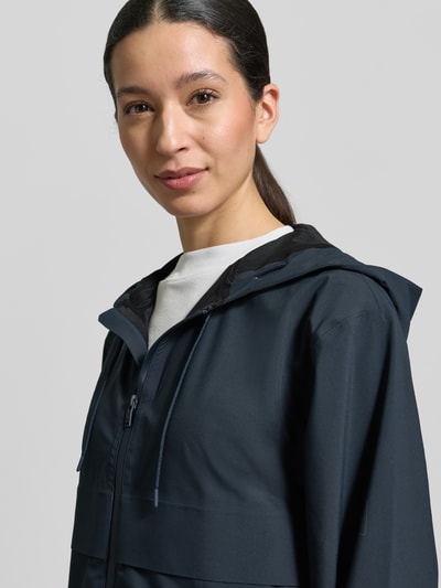 Rains Krój regular fit kurtka z kapturem model 'Suva' Ciemnoniebieski 3