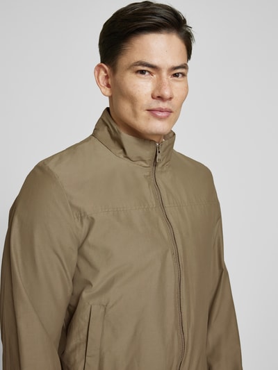 Geox Blouson mit Zweiwege-Reißverschluss Oliv 3