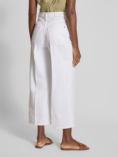 Tommy Hilfiger Wide Leg Jeans aus reiner Baumwolle Weiss 5