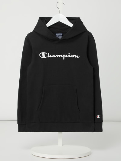 CHAMPION Hoodie mit Logo Black 1