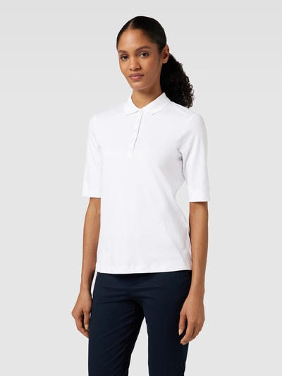 Christian Berg Woman Poloshirt met korte knoopsluiting Wit - 4