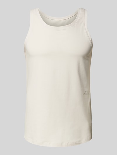 SLG Tanktop mit Label-Print Modell 'sloggi' Beige 1