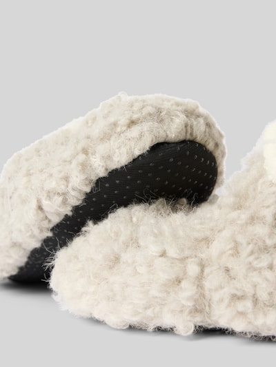 camano Supergezellige slippers met zachte neusnaden Lichtgrijs - 2