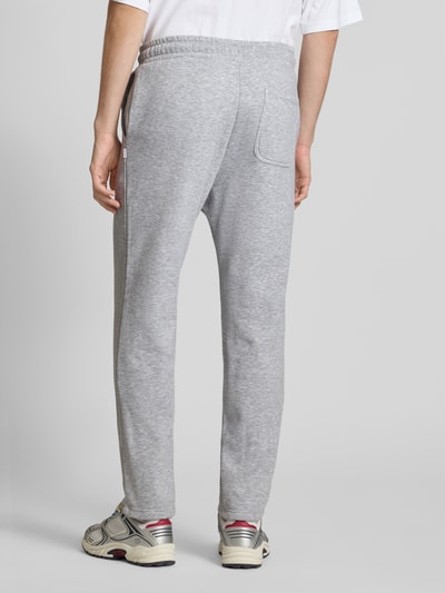 Jack & Jones Regular Fit Sweatpants mit Tunnelzug Modell 'KANE BRADLEY' Hellgrau Melange 5