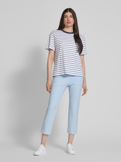 Raffaello Rossi Skinny Fit Hose in verkürzter Passform Hellblau 1