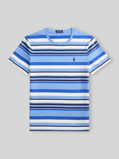 Polo Ralph Lauren męski t-shirt o kroju regular fit z czystej bawełny Jasnoniebieski 2