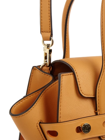 MICHAEL Michael Kors Handtasche aus Saffianoleder Modell 'Carmen' Mittelbraun 3