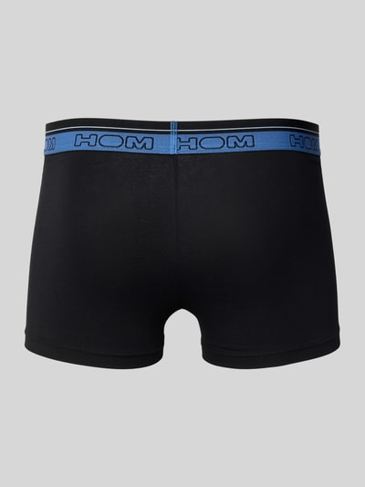 HOM Trunks mit Label-Bund Modell 'Tiago' im 3er-Pack Black 3