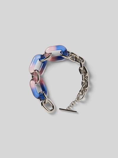 Rabanne Halskette mit Label-Detail Silber 2