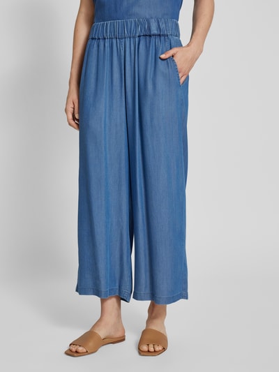 mbyM Culotte van denimlook, model 'Anjelica' Jeansblauw - 4