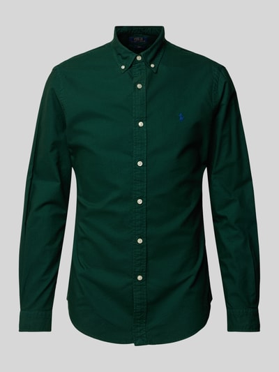 Polo Ralph Lauren Slim fit vrijetijdsoverhemd met button-downkraag Donkergroen - 2