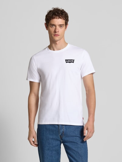 Levi's® T-Shirt mit Label-Print Weiss 4