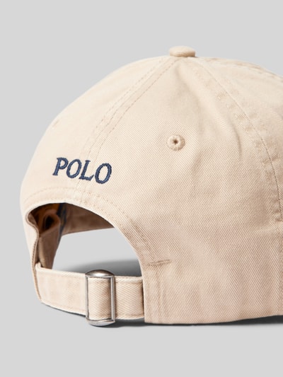Polo Ralph Lauren Basecap mit Logo-Stitching Sand 3