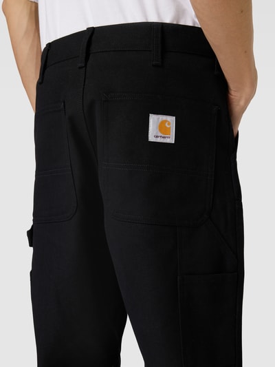 Carhartt Work In Progress Hose in unifarbenem Design Black 3