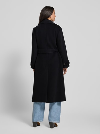 Marella Płaszcz z połami Granatowy 5