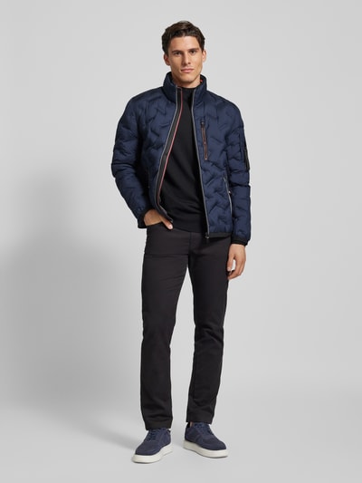 Tom Tailor Steppjacke mit Stehkragen Marine 1