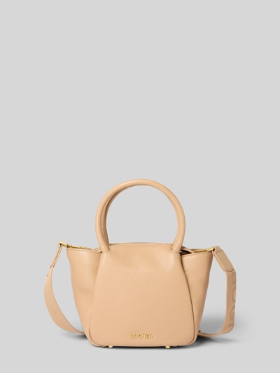 BOGNER Handtas met logo-applicatie Zand - 2