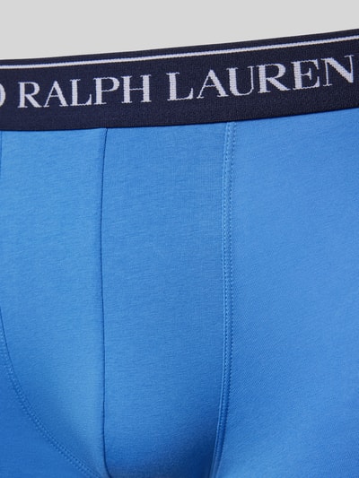 Polo Ralph Lauren Underwear Trunks mit elastischem Label-Bund im 5er-Pack Bleu 2