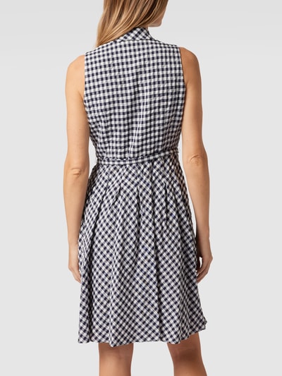 Lauren Ralph Lauren Blusenkleid aus Baumwolle Marineblau 5