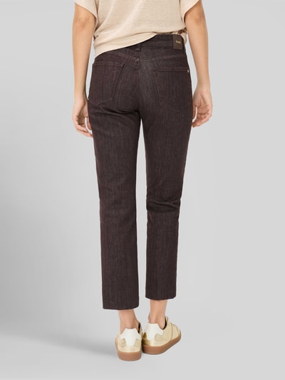 Brax Straight Fit Jeans aus reiner Baumwolle Modell 'STYLE.MAY S' Dunkelbraun 5