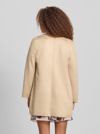 Only Regular Fit Mantel mit Velours-Optik Modell 'JOLINE' Sand 5