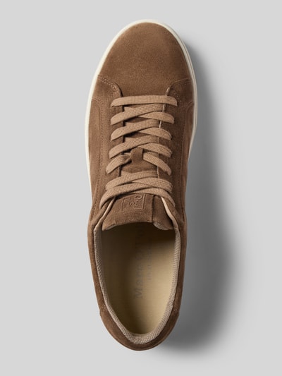 Marc O'Polo Low Top Sneaker aus echtem Rindsleder Taupe 3