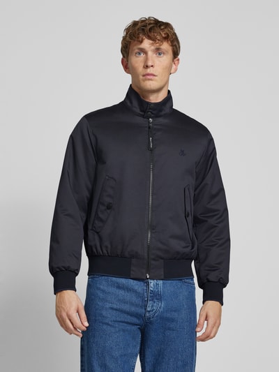 Marc O'Polo Loose Fit Harrington Jacket mit Stehkragen Marine 4