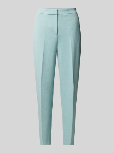 Jake*s Collection Slim Fit Stoffhose mit Bügelfalten Aqua 1