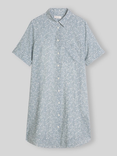 Marc O'Polo Loose Fit Freizeitkleid aus reiner Baumwolle Mint 2