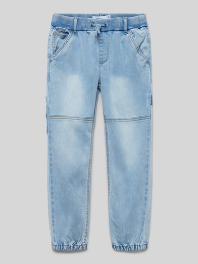 Name It Baggy Fit Jeans mit Hammerschlaufe Modell 'BEN' Blau 1