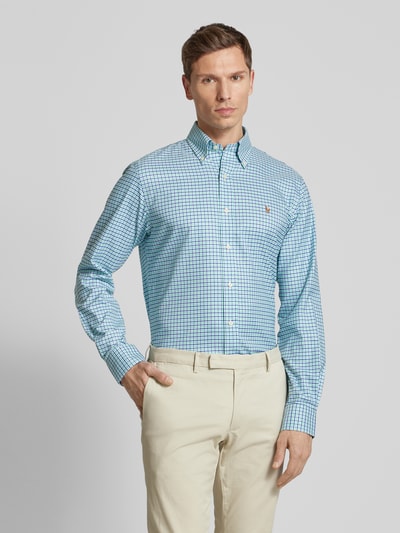 Polo Ralph Lauren Regular Fit Freizeithemd mit Button-Down-Kragen Gruen 4