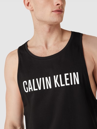 Calvin Klein Underwear Tanktop met labelprint Zwart - 3