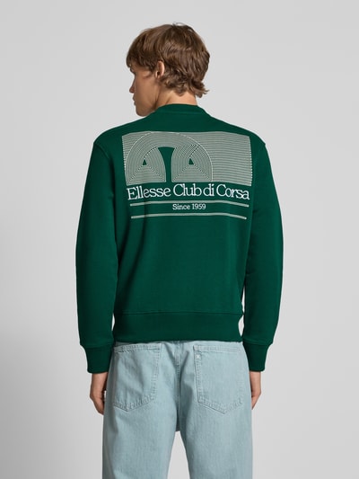 Ellesse Sweatshirt met labelstitching Donkergroen - 5