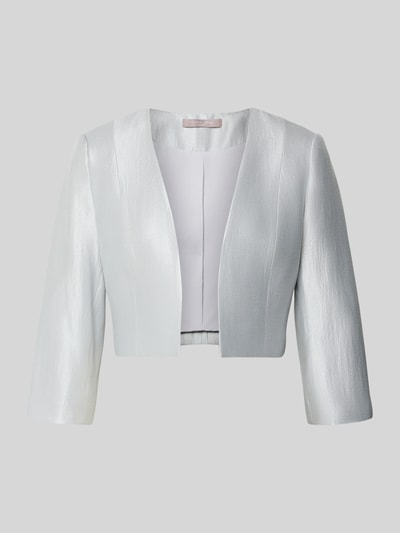 Christian Berg Cocktail Bolero mit 3/4-Ärmel Hellgrau 2