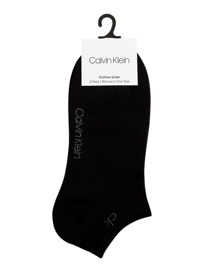 CK Calvin Klein Sneakersocken im 2er-Pack Black 2