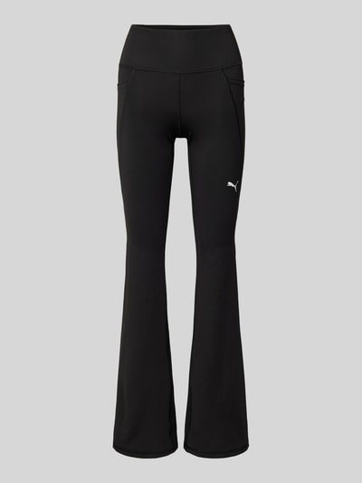 PUMA PERFORMANCE Bootcut Leggings mit Logo-Print Black 1