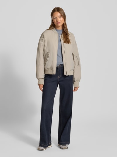 Jake*s Casual Jacke mit Stehkragen Mud 1