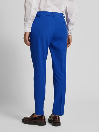 Christian Berg Woman Selection Regular fit stoffen broek met bandplooien Blauw - 5