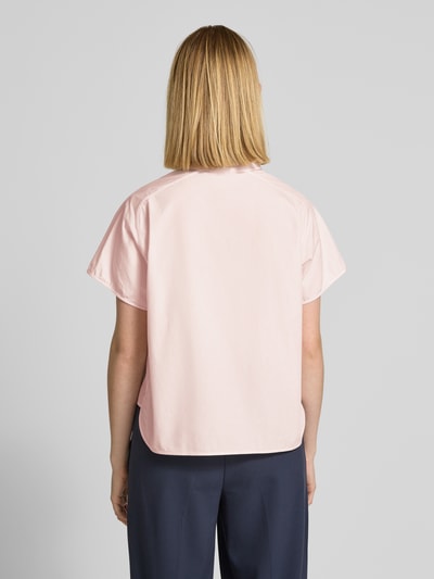 BOSS Regular fit blouse met kentkraag, model 'Bixina' Roze - 5
