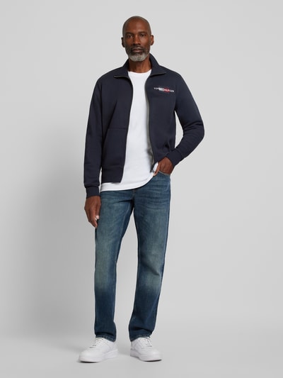 Tommy Hilfiger Sweatjacke mit Stehkragen Marine 1