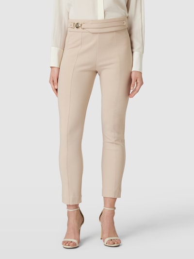 Marciano Guess Slim Fit Stoffhose mit Ziernähten Modell 'KAREN' Taupe 4