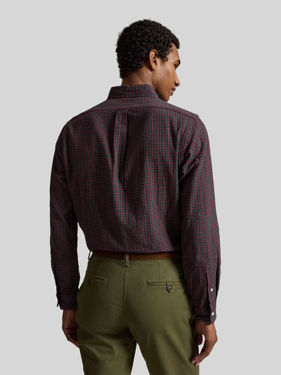 Polo Ralph Lauren Regular Fit Freizeithemd mit Logo-Stitching Bordeaux 5