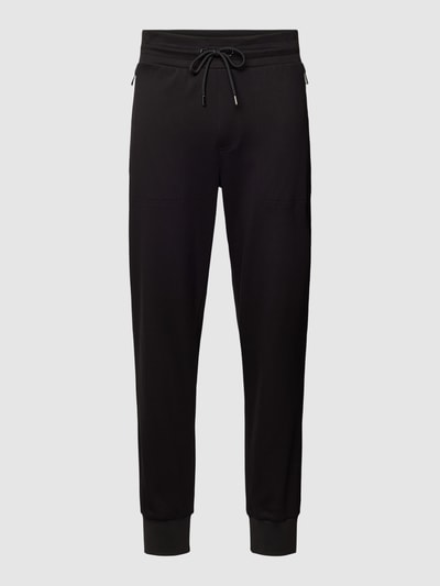 BOSS Sweatpants mit Eingrifftaschen Modell 'Lamont' Black 2