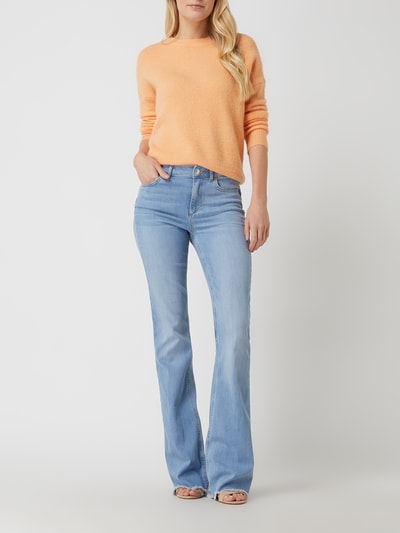 Liu Jo White Flared Jeans mit Lyocell-Anteil Modell 'Beat' Hellblau 1