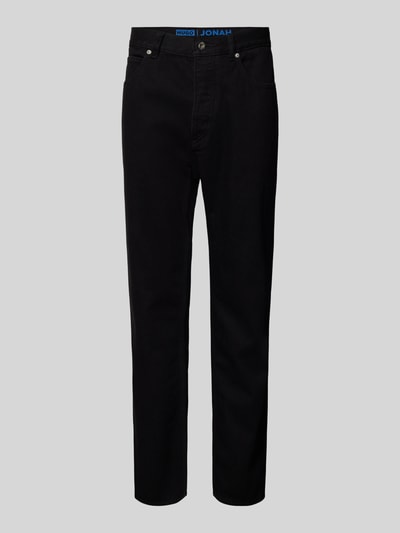 Hugo Blue Slim Fit Jeans im 5-Pocket-Design Modell 'Jonah' Black 2