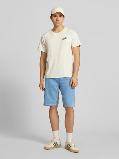 Levi's® Loose Fit Jeansshorts aus reiner Baumwolle Modell '469' Hellblau 1