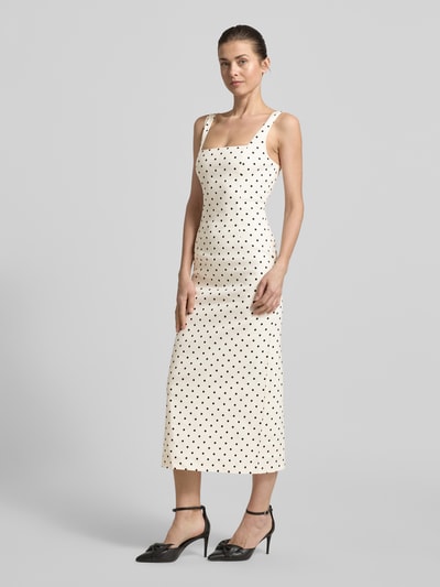 Forever New Cocktailkleid im Allover-Look Modell 'Jana' Offwhite 1